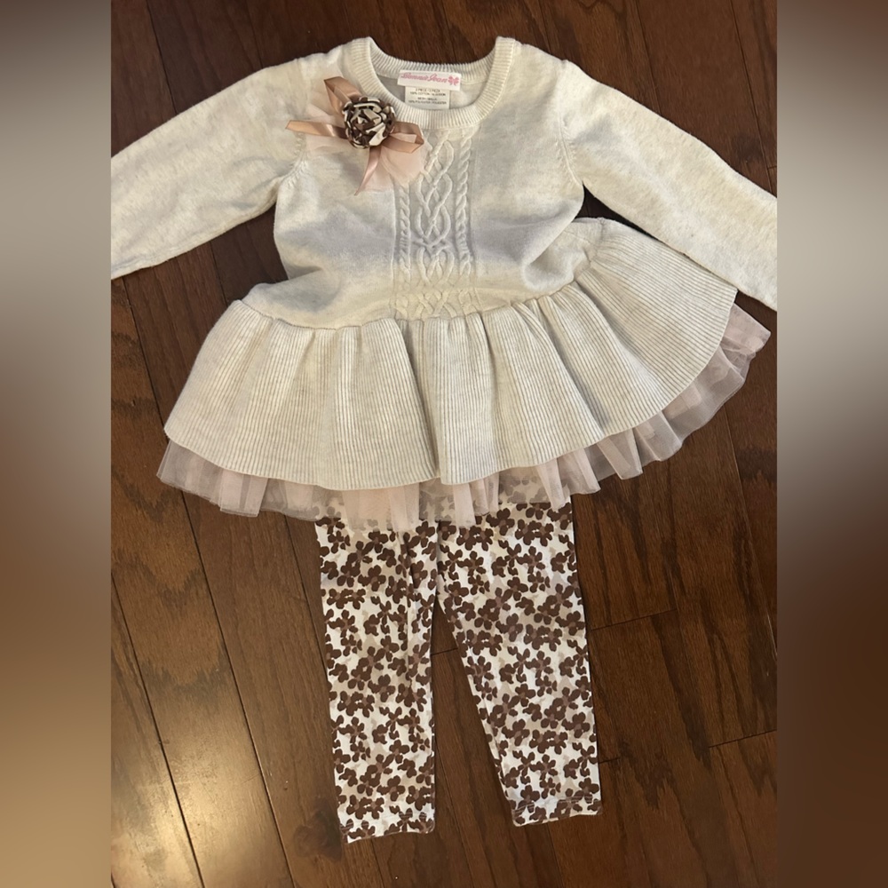 2at leopard print set by Bonnie Jean